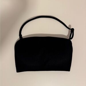 Black Ribbed Buffbunny Collection Bandeau